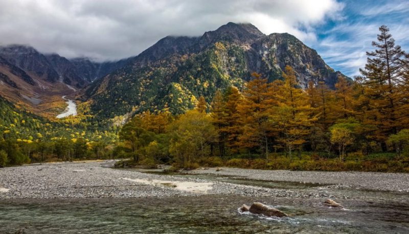 the Japanese Alps
