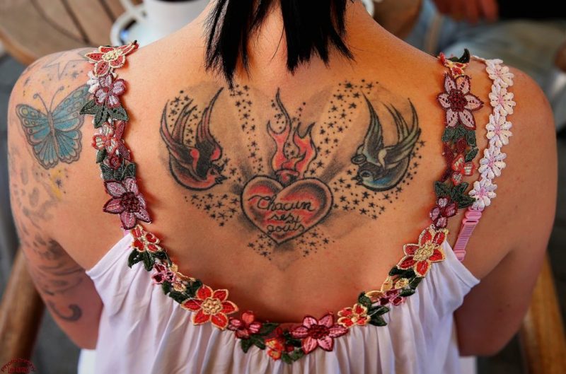 Tatto in Japan are not very common
