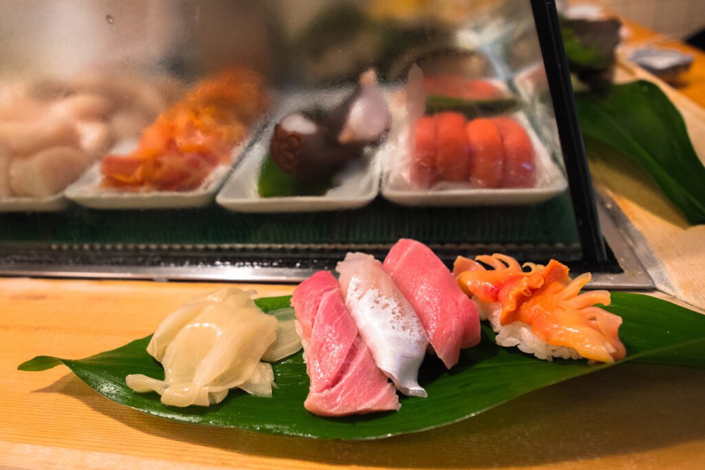 tsukiji market seafood tokyo