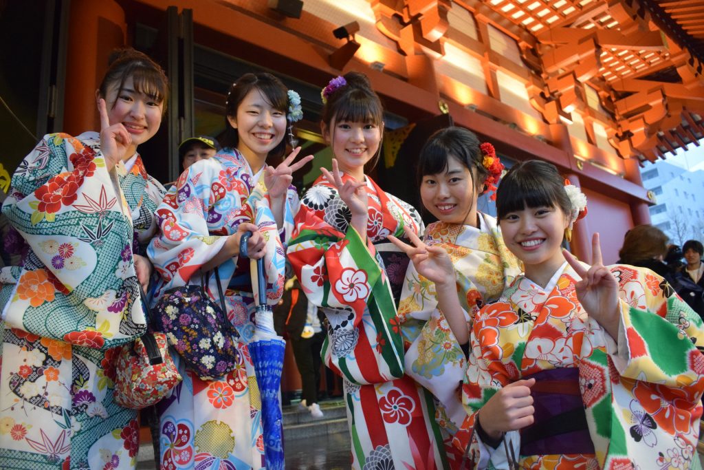 Wear a Kimono in Japan