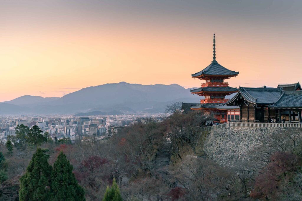 weather in japan in december