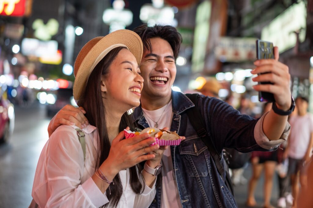honeymoon destinations street food