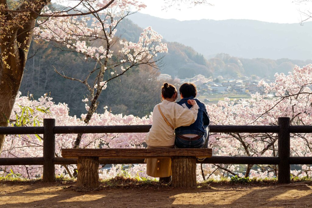 romance japan couple honeymoon