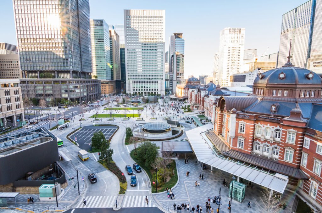 tokyo skyline vantage points